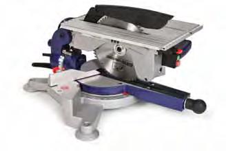 PROFESSIONAL LINE COMPOUNDED MITRE SAW Elektro Maschinen mitre saws are precise and flexible with many practical details.