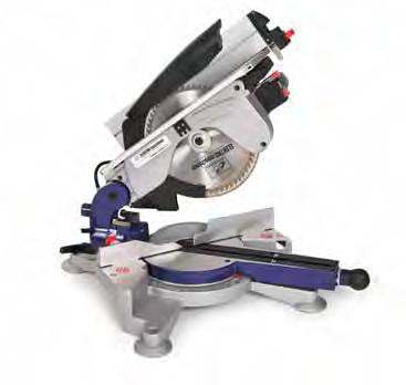 TMSEm 2050 TMSEm 2450 Copper wire motor Belt transmission Soft start Die-cast aluminium work bench Turn table with precise angular adjustment Carbide-tipped saw blade with 60 teeth Robust