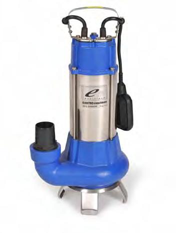WATER PUMPS SEWAGE SUBMERSIBLE PUMP SPG 20500 DR Sewage submersible pumps are advanced and ideal drainage helpers. It can work safely and effectively at a wide flow range.