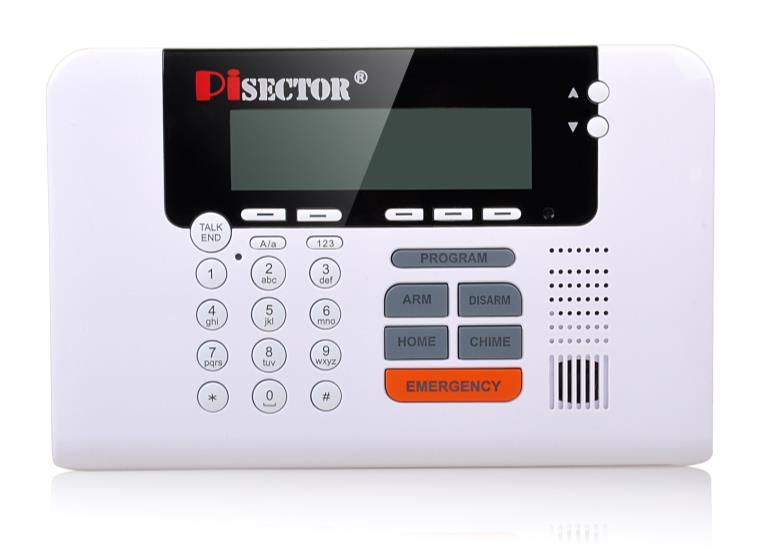 PiSector GSM Cellular Wireless Alarm System User Manual ( GS08 )