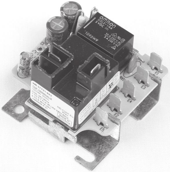 57T01-843 BLOWER TIME DELAY RELAY 57T01-843 BLOWER TIME DELAY RELAY The 57T01-843 Time Delay Relay is for Use in Air Handlers Installed in Compressor-Run Air Conditioning and Heat Pump Systems to