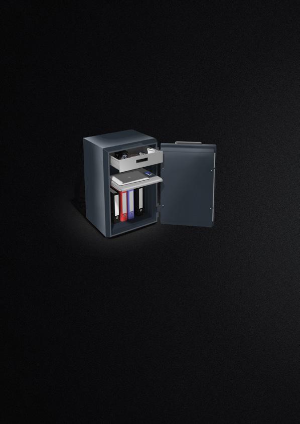 FOR DECADES, THE DESIGN OF SAFES HASN T REALLY CHANGED UNTIL NOW An elegant design for intelligent protection: