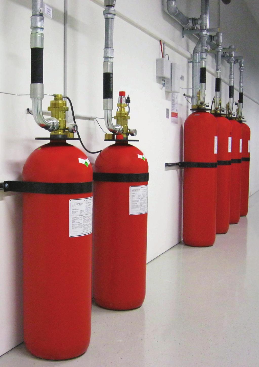 Technologies Gas extinguishing systems MX 1230 Fire