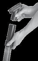 Dusting/Upholstery Tool (select models): Use to dust upholstery, drapes, blinds, shelves, baseboards, and much more.