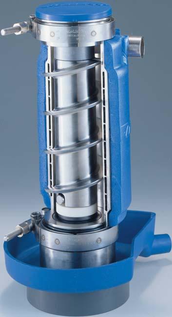 steel jacketed evaporator technology and stainless steel top bearings.