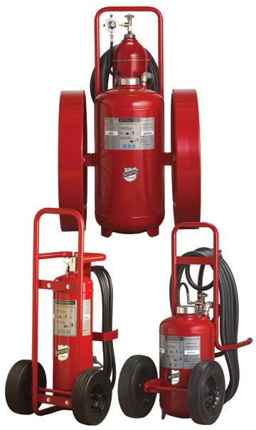 16 Wheeled Dry Chemical With our comprehensive line, Buckeye Wheeled Dry Chemical fire extinguishers have your large-scale fire protection needs covered.