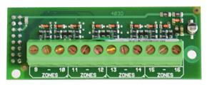 Zones 8  Programmable loop response time Excellent protection against lightning Dedicated box tamper