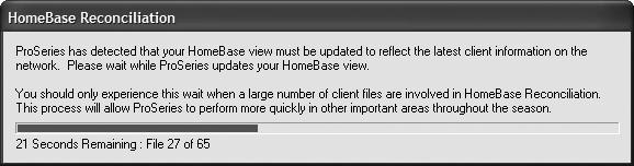 If the Launch ProSeries option wasn t selected: You return to the ProSeries Installation dialog box.