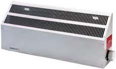 Adjustable discharge louvers. Bracket for ceiling or wall mounting.