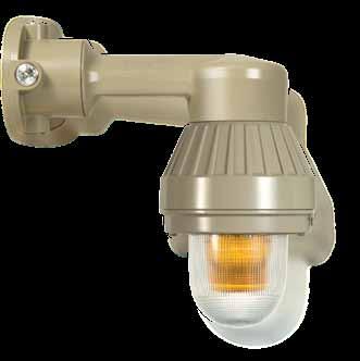 EXPLOSION PROOF 3150/3200/3300 BEP Explosion Proof Warning Lights UL listed meets UL 1203 & 1638 two year warranty on power supply one year warranty on lamp 10,000 hour strobe lamp available in six