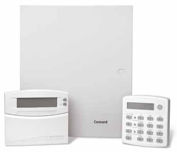 Concord 4 Concord 4 provides residential and commercial environments with full-featured security. Concord 4 offers 96 hard-wired zones, wireless zones or combination of both.
