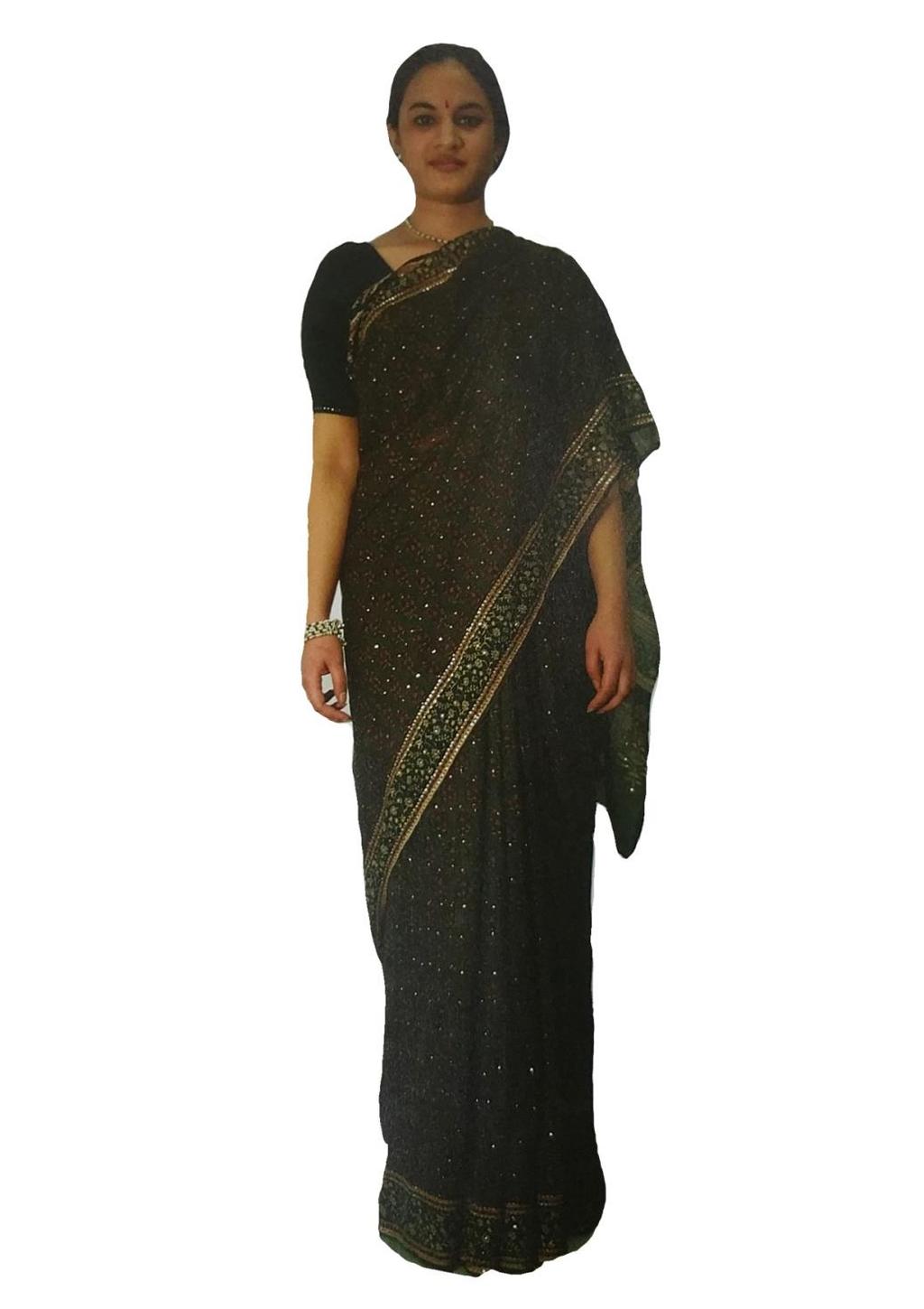 Traditional styles of saree draping communicate the area of the wearer as well.