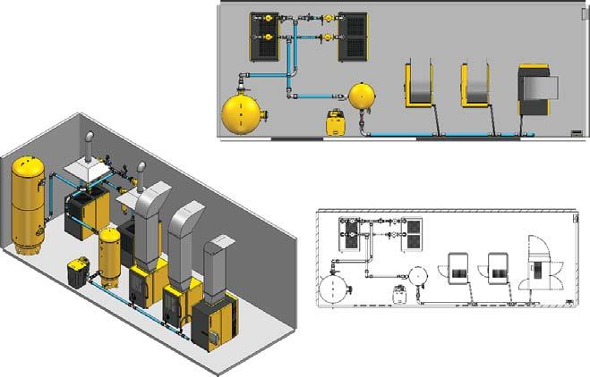 Compressed air system design Analysis that goes well beyond the basics Kaeser s team of engineers are always at your service to help design or optimize your compressed air system.