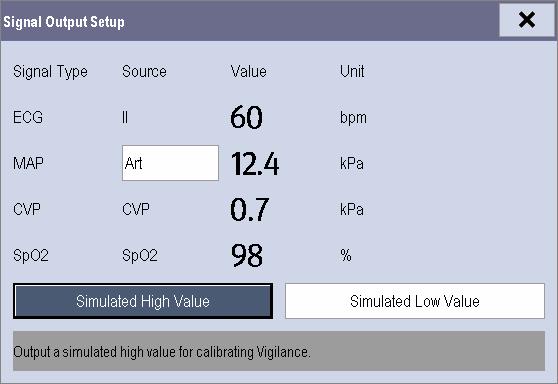In the intermittent measurement mode, the CCO parameter window displays the values of two primary parameters and two secondary parameters.