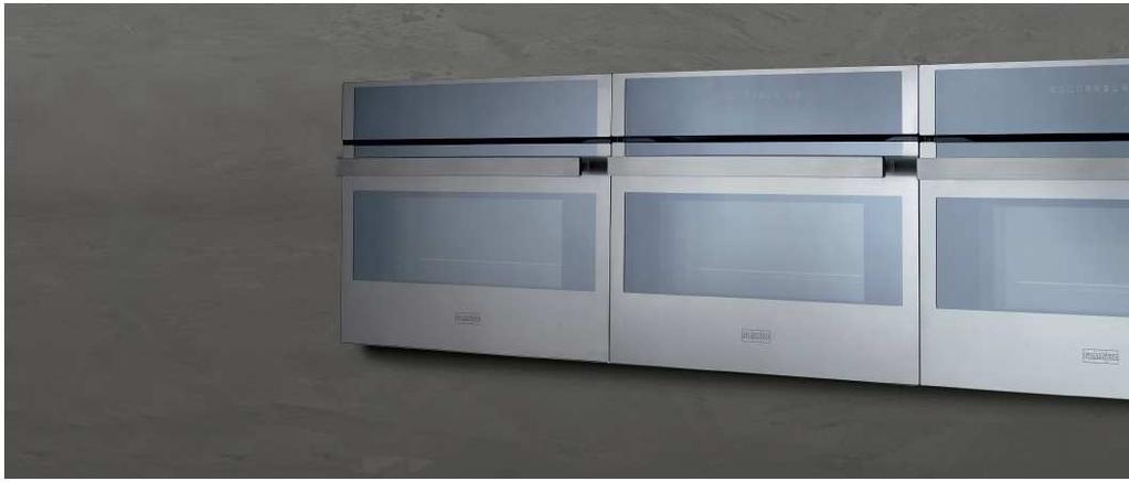 FMO 46 CS9T1 XS [OVEN] FMW 46 CS C XS [MICROWAVE OVEN] Built-in multifunction oven 9+3 Cooking functions Touch control with LCD display Capacity 35 liters Total power 2,973 W 1 internal rear halogen