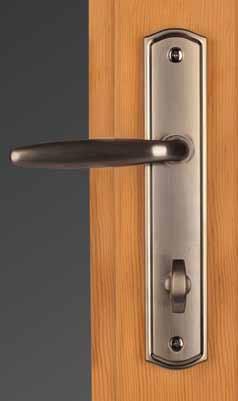 Door hardware Ultra Series and WoodClad Series The ultimate door frame material deserves the ultimate hardware.