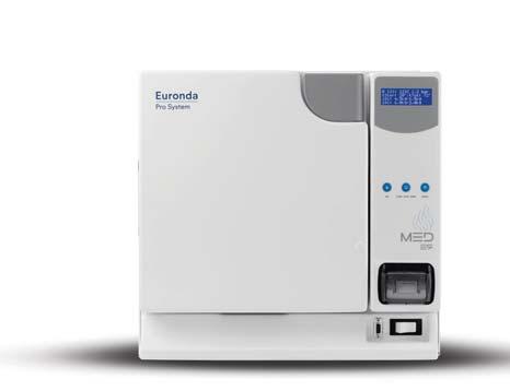 E9 Med The strength of simplicity Simple, effective and compact, E9 Med is an autoclave that makes Class B sterilization accessible to everyone.