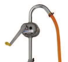 : 6008 0000 Hand pump JP-11 Hand-crank rotary pump non-flammable liquids such as diesel, gear oil, heating oil, hydraulic oil, machine oil, mineral oil, motor oil, etc.