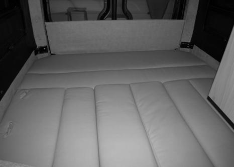 SECTION 9 FURNITURE AND SOFTGOODS SOFA/BED CONVERSION - ELECTRIC -If Equipped Sofa to Bed Press and