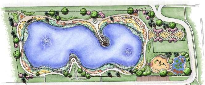 Native-Landscaped Hybrid Collaborated to develop a design merging traditional landscape architecture principles with the