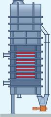 At the same time, the fluidized bed dryer provides the thermal energy to heat the digester.