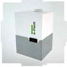 DHW Green e-pack I This is a compact unit which includes all the elements of the heat pump as well as the inner heat exchanger.