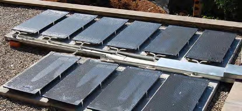 THERMODYNAMIC SOLAR EQUIPMENTS Large volume DHW / Heating HIGH CAPACITY In contrast with conventional heat pumps, Energy Panel equipment includes groups of thermodynamic solar panels exposed directly