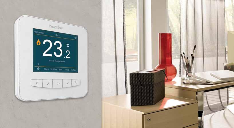 WiFi Smart Thermostat SmartStat is our all-new WiFi Connected Thermostat with full colour CD. ow is the time to take control of your multi zone heating and hot water system from anywhere.