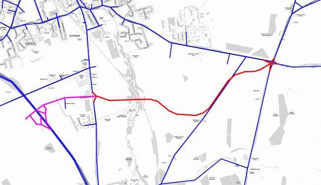 Grantham Southern Quadrant Link Road Environmental Statement Non Technical Summary Introduction Lincolnshire County Council (LCC) is submitting a planning application for the proposed implementation