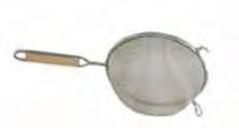 Smallwares STRAINERS STRAINERS - WOODEN HANDLE Product # Diameter (mm) Handle