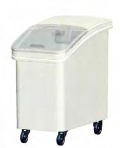 4 L containers Clear EFI-5433-01 Fits 10 L; 15 L and 20 L containers Clear BULK FOOD STORAGE BULK FOOD STORAGE FEATURES Store,