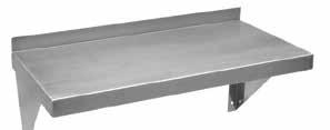 WMMS-18-24 24 1 25 20 11 8 WMMS-24-24 24 1 25 26 11 10 12 WALL MOUNT SHELVING Product # Shelf Quantity Shipping Dimensions Weight Width In Box L W H (lbs) WMS-12-24 24 1 26 13 4 8 WMS-12-36 36