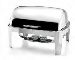 Smallwares Chafing Dishes DELUXE CHAFING DISHES - 18/8 STAINLESS