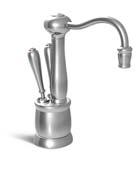 Durable all-brass faucet construction For use with the InSinkErator Stainless Steel Tank Faucet and tank sold separately Delivers 60 cups