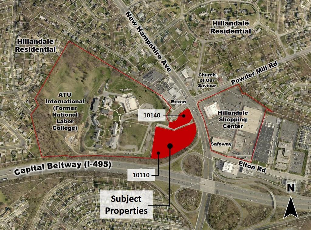 SECTION 2: SITE DESCRIPTION Site Vicinity and Analysis Site Vicinity The Property is surrounded by a mix of existing office, retail commercial and residential uses.