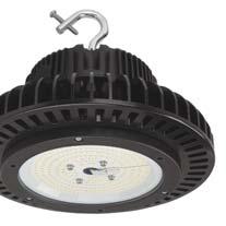 LED Round High Bay TCP s is bringing the benefi ts of LED to an easy-to-install Round High Bay fi xture.