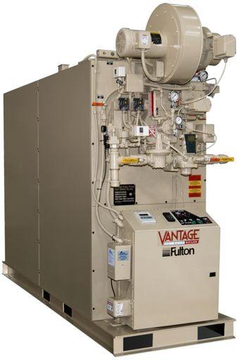 Fulton Vantage Hydronic Boilers Fully Condensing with Efficiencies up to 99%.