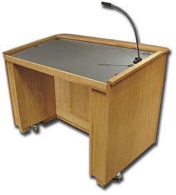 slope charcoal matrix ws Heavy duty locking casters KSI cherry with clear natural finish