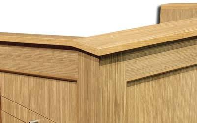 space Storage space Pull out shelf AA-A grade rift sawn white oak with KSI clear natural finish Premier Line
