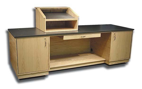 PR-Desk3 61 w x 48 h x 30 d Keyboard/mouse drawer
