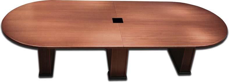 RT-144T Premier Line Conference Table RT-144 Race Track Table 144 l x 60 w x 31 h Premium book matched two piece top