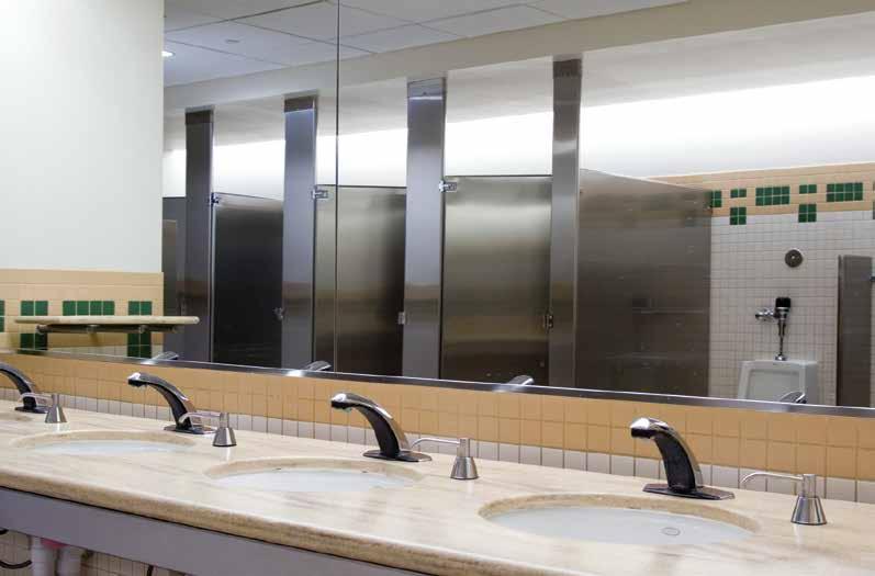 Ideal for washrooms in schools, offices, warehouses and other working environments.