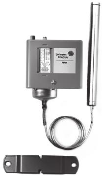 Code No. LIT-1927145 A72 Series Two-Pole Heavy Duty Temperature Controls Adjustable The A72 Series Temperature Controls incorporate a vapor charged sensing element and heavy duty contacts.