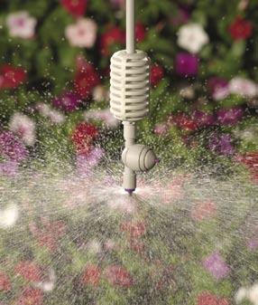 G R E E N H O U S E S P R I Selecting a Mister or Fogger 2b Select a Sprinkler Head for Misting, Propagating and Cooling Applications Micronet Fogger The Micronet fogger is the best nozzle for