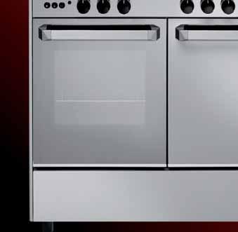 feet HOB OPTIONALS: One-hand ignition Ignition by button Safety valves Cast iron grids OVEN
