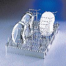Insert 1/2 Shown with 5 holders E 986 for 6 dishes Mieltransfer MF Transfer trolley for