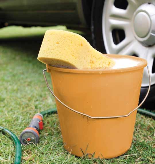 OTHER AREAS Besides your lawn and garden, there are other outside areas, such as the driveway, car, and garage where you might be able to save water.