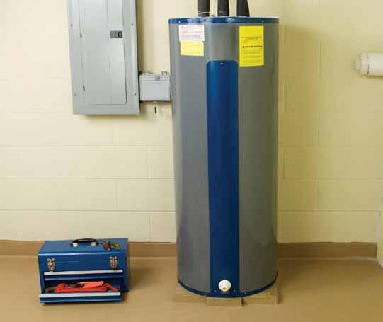 WATER HEATERS Your water heater accounts for 11% of your energy bill. It s the second largest energy user in the house after your space heating system.