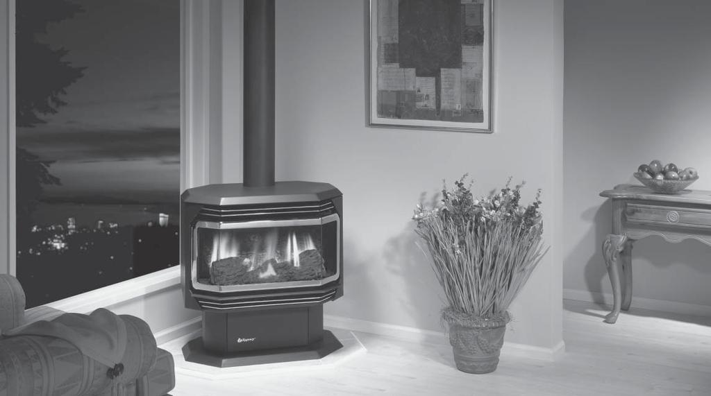 ULTIMATE U39 Direct Vent Freestanding Gas Stove Owners & Installation Manual www.regency-fire.