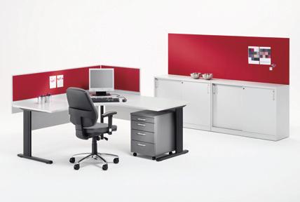 Easy Space excels by its simplicity and high functionality. The desktops are available in various forms and sizes, whether for stand-alone desks or combined with other elements.